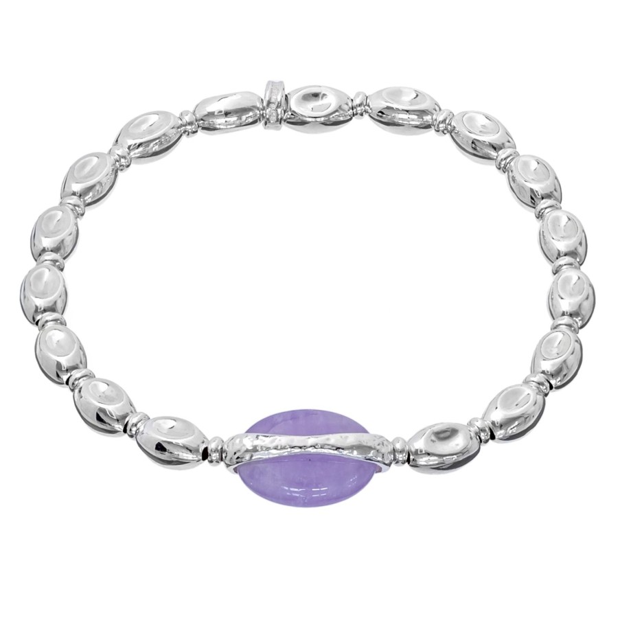 Gioielli Athena Gioielli | Brividi Summer Bracciale In Argento Naturale E Pietra