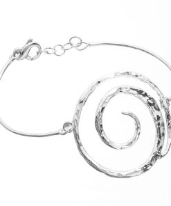 Gioielli Athena Gioielli | Twist Bracciale In Argento Naturale