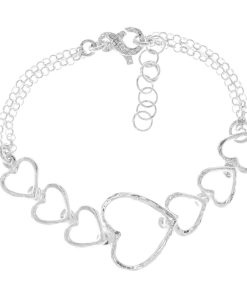 Gioielli Athena Gioielli | Vanesia Bracciale In Argento Naturale