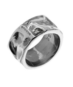 Man Athena Gioielli | New Soulman Anello Uomo In Argento Brunito