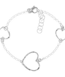 Gioielli Athena Gioielli | Vanesia Bracciale In Argento Naturale