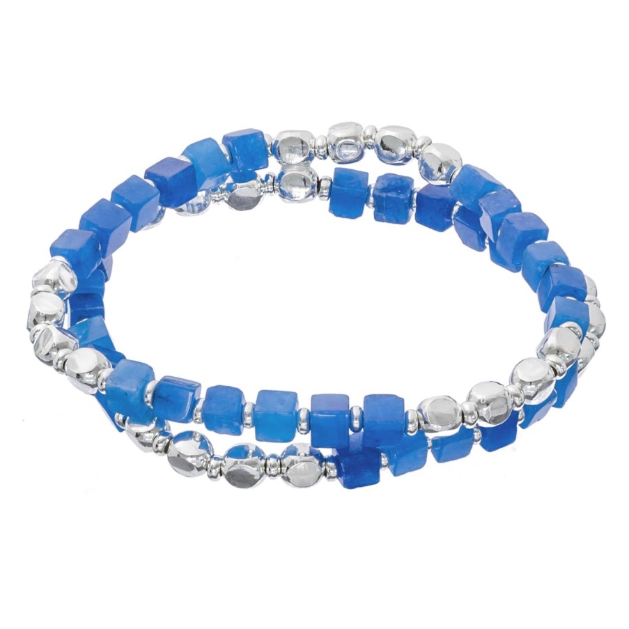 Gioielli Athena Gioielli | Brividi Summer Bracciale In Argento Naturale E Pietre