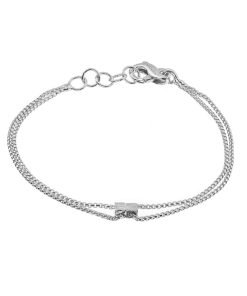 Gioielli Athena Gioielli | Briosa Bracciale In Argento Naturale