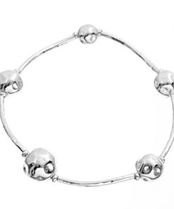 Gioielli Athena Gioielli | Sfera Bracciale In Argento Naturale