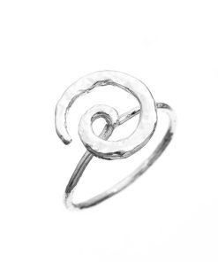 Gioielli Athena Gioielli | Twist Anello In Argento Naturale