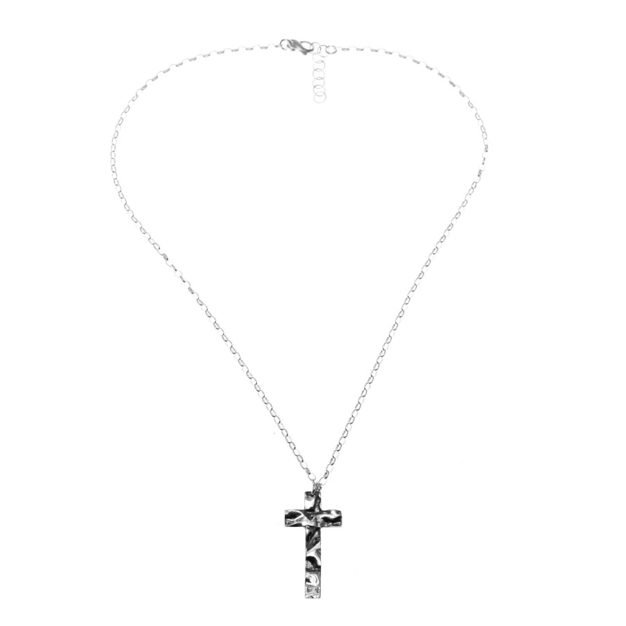 Man Athena Gioielli | New Soulman Collana Uomo In Argento Brunito