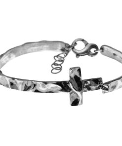 Man Athena Gioielli | New Soulman Bracciale Uomo In Argento Brunito