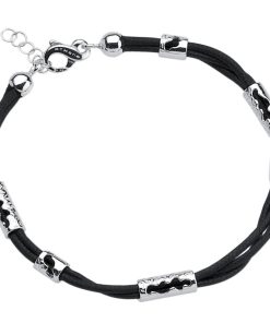 Man Athena Gioielli | Soulman Bracciale In Argento Naturale