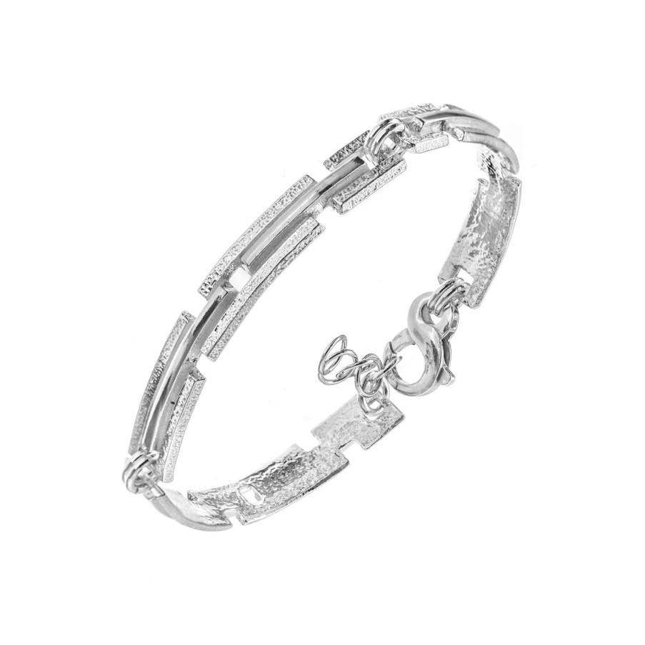 Gioielli Athena Gioielli | Futura Bracciale In Argento Naturale