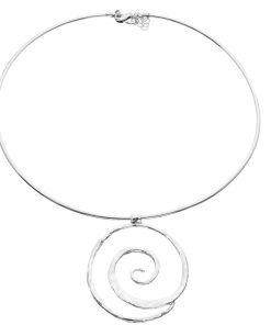 Gioielli Athena Gioielli | Twist Collana In Argento Naturale