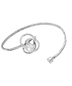 Gioielli Athena Gioielli | Pura Bracciale In Argento Naturale E Perle