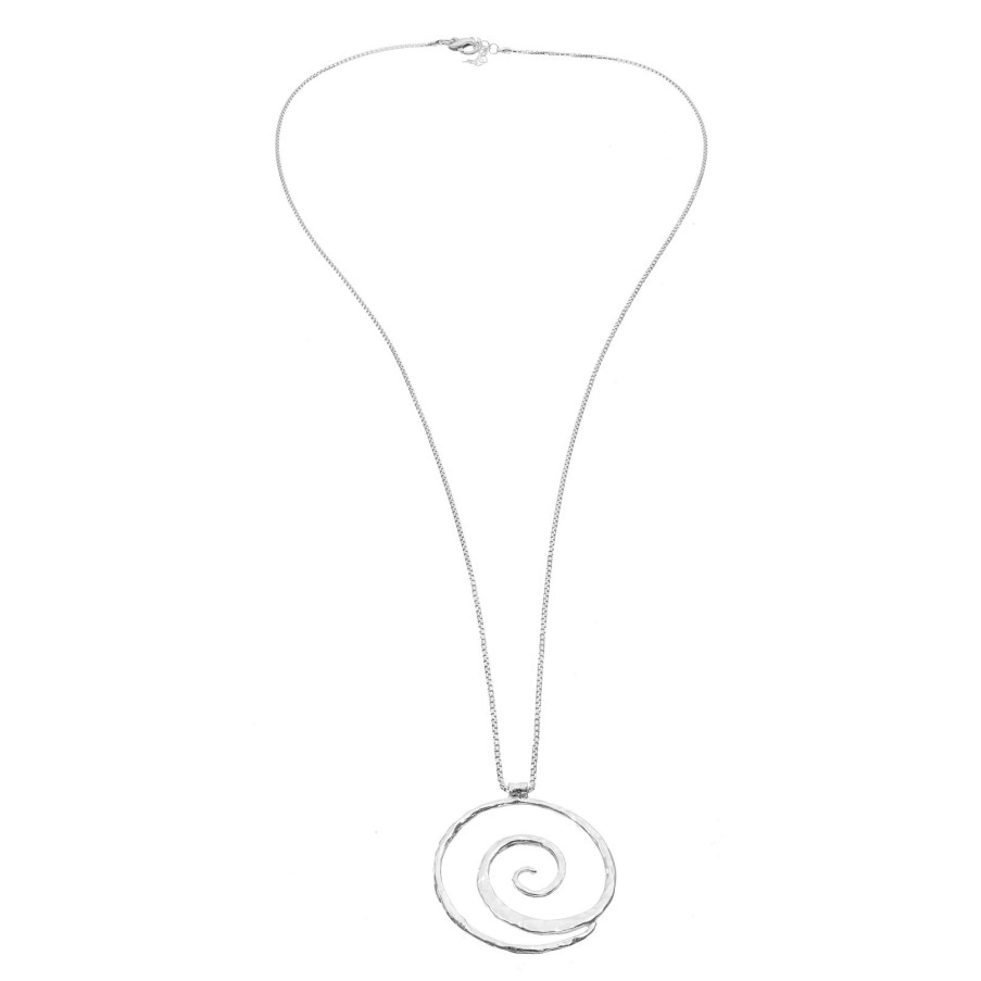 Gioielli Athena Gioielli | Twist Collana In Argento Naturale