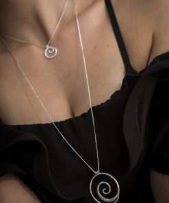 Gioielli Athena Gioielli | Twist Collana In Argento Naturale