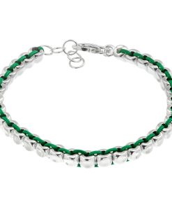 Man Athena Gioielli | Soulman Bracciale In Argento Naturale