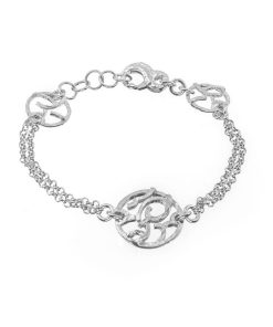 Gioielli Athena Gioielli | Preziosa Bracciale In Argento Naturale