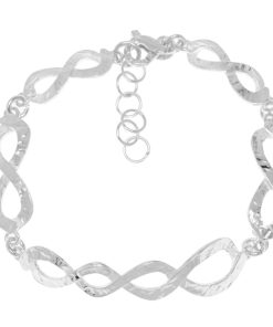 Gioielli Athena Gioielli | Luce Bracciale In Argento Naturale