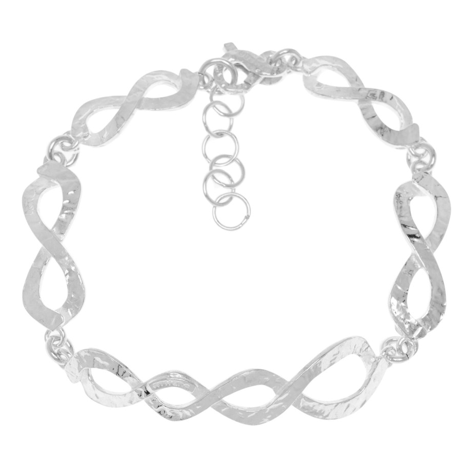 Gioielli Athena Gioielli | Luce Bracciale In Argento Naturale