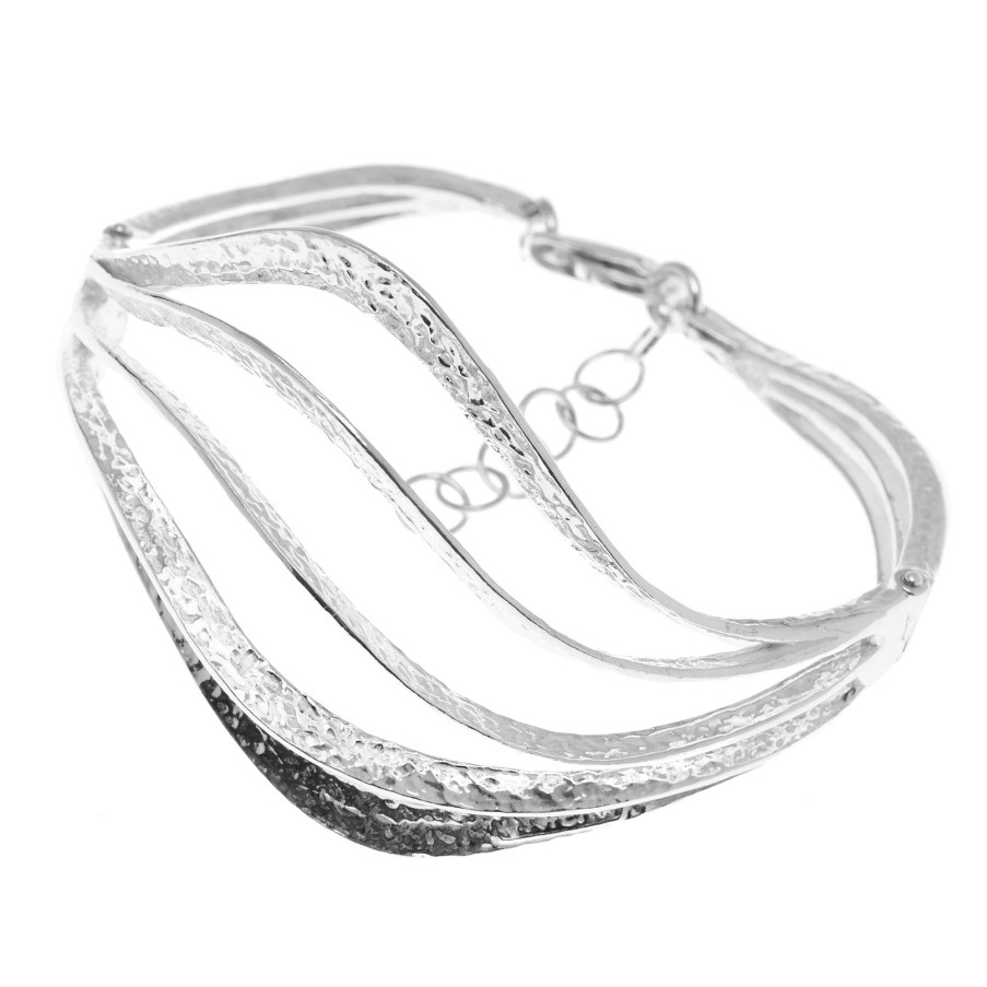 Gioielli Athena Gioielli | Balance Bracciale In Argento Naturale