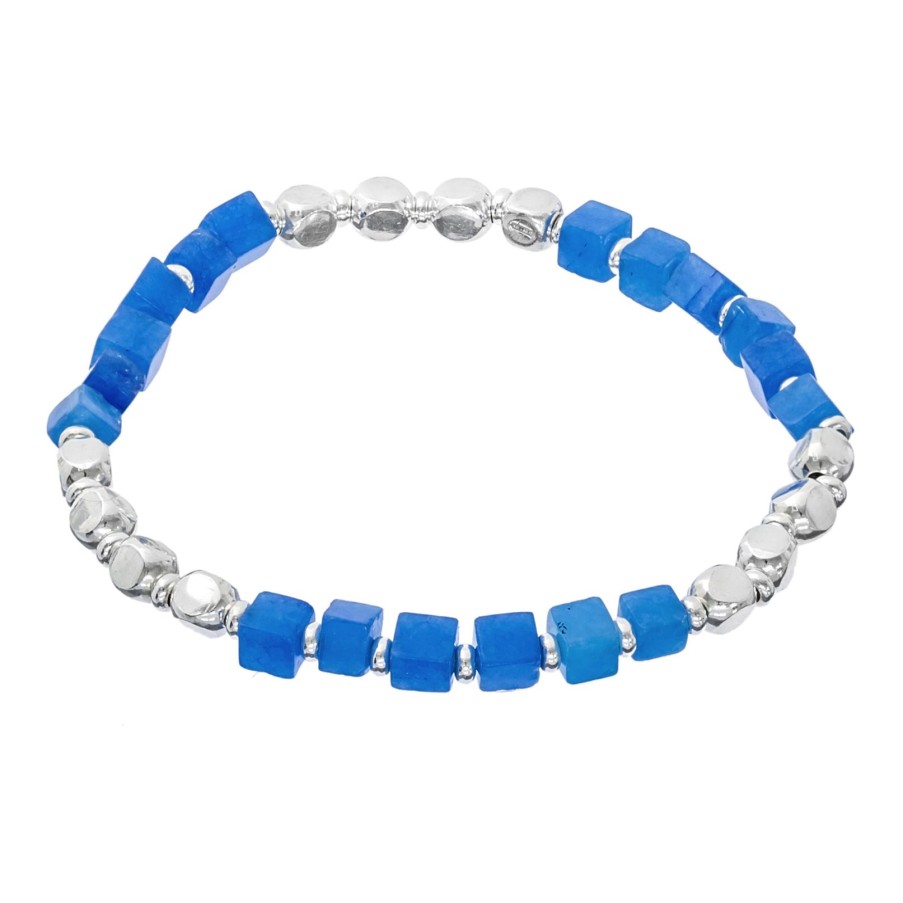 Gioielli Athena Gioielli | Brividi Summer Bracciale In Argento Naturale E Pietre