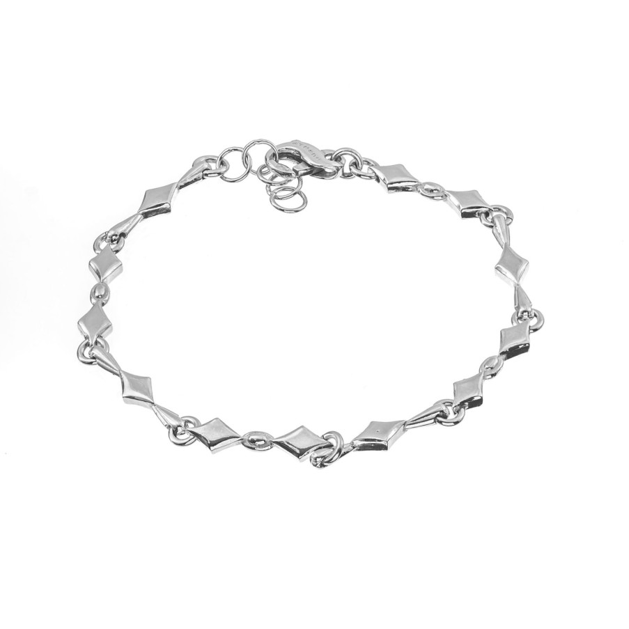 Gioielli Athena Gioielli | Libra Bracciale In Argento Naturale