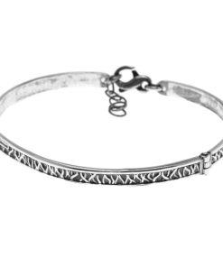 Man Athena Gioielli | New Soulman Bracciale Uomo In Argento Brunito